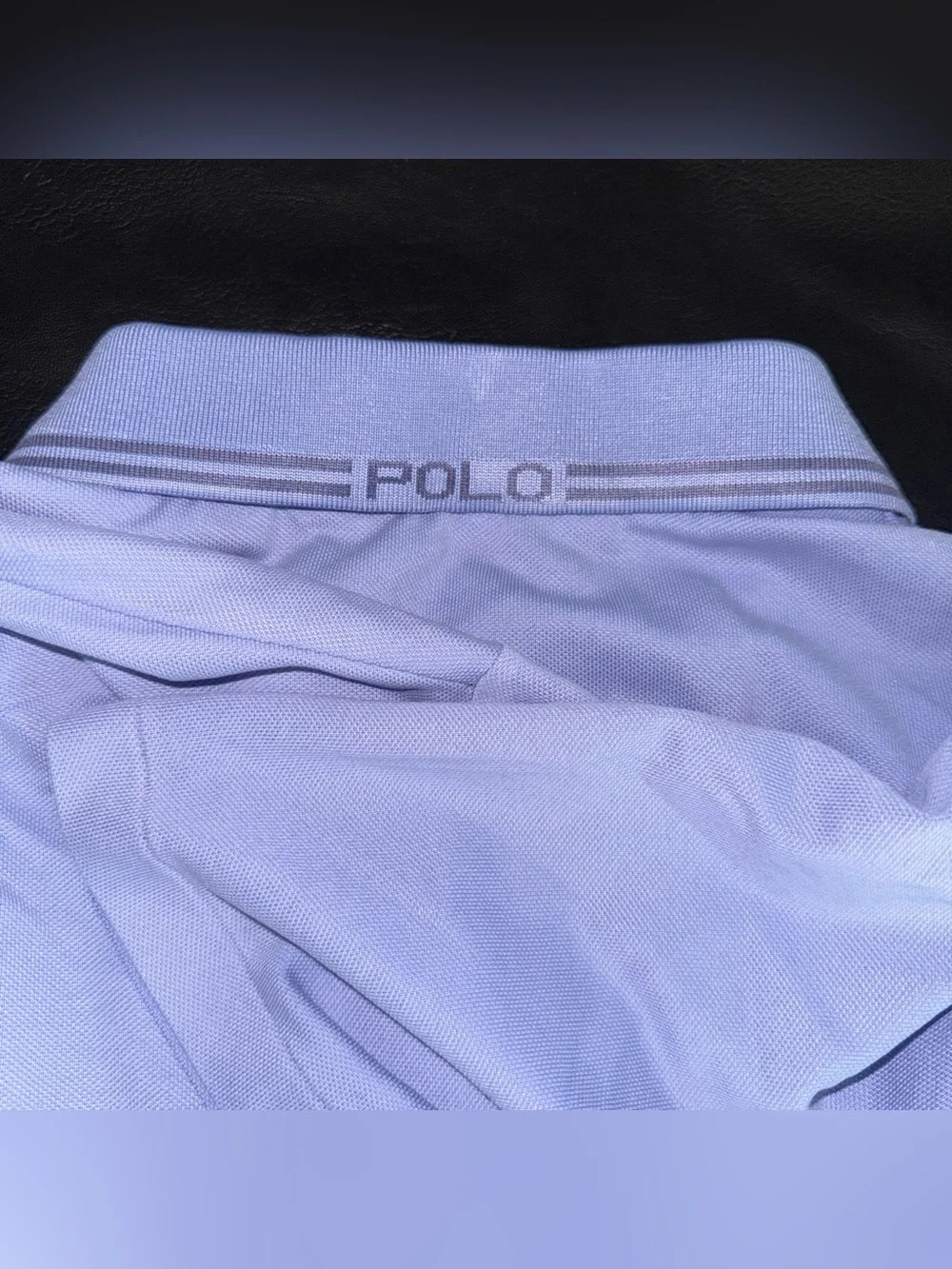 Polo Golf Ralph Lauren Shirt Mens Large Purple Short Sleeve Navy Pony Logo